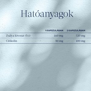 Derű Zsálya +Citikolin